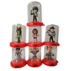 My Hero Academia/Boku No Hero Academia Domez Lot of 7 Deku Bakugo Tsuyu Todoroki